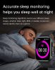 FitMate™ Wave Okosóra - Fekete, Cserélhető Fekete Szilikon szíjjal