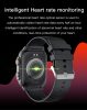 FitMate™ Wave Okosóra - Fekete, Cserélhető Fekete Szilikon szíjjal