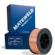 MATEWELD Hungary hegesztő huzal rezezett acél (SG2) 0,8mm 1kg (100mm) 