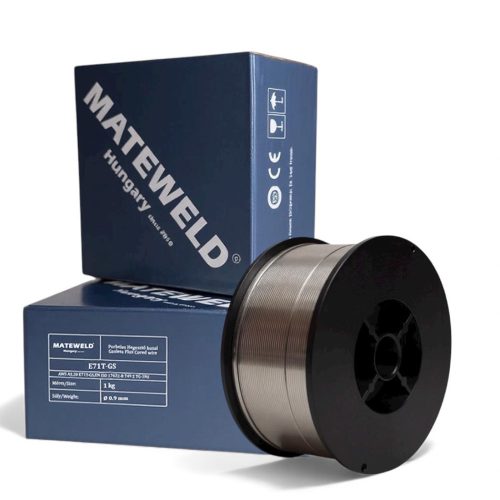 MATEWELD Hungary Porbeles hegesztő huzal önvédő 0,9mm 1 kg (100mm) 