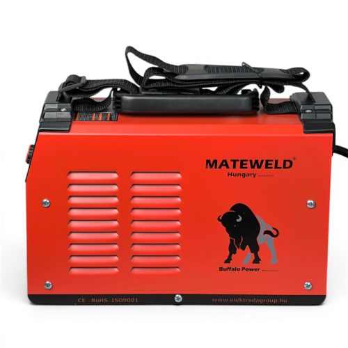 MATEWELD Hungary Buffalo Power™ MMA 160 inverteres hegesztő + Lift Tig funkció, Kofferrel, csomagban