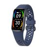 FitMate™ H91 Okoskarkötő - Fekete, Kék Szilikon szíjjal