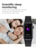 FitMate™ H91 Okoskarkötő - Fekete, Kék Szilikon szíjjal