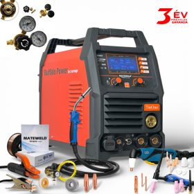   MATEWELD Hungary Buffalo Power ArcVantage 7inOne - 250 A multifunkcionális hegesztő és plazmavágógép csomagban