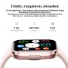 FitMate™ Q23 - Rosegold, Bézs Cserélhető Szilikon szíjjal