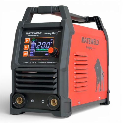 MATEWELD Hungary Buffalo Power™ Heavy Duty 200 inverteres hegesztő + Lift-Tig funkció