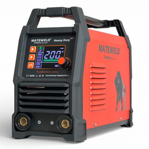 MATEWELD Hungary Buffalo Power™ Heavy Duty 200 inverteres hegesztő + Lift-Tig funkció csomagban