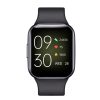   FitMate™ Q23 - Fekete, Fekete Cserélhető Szilikon szíjjal