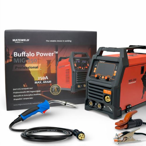 MATEWELD Hungary Buffalo Power™ MIG-250 inverteres co hegesztő